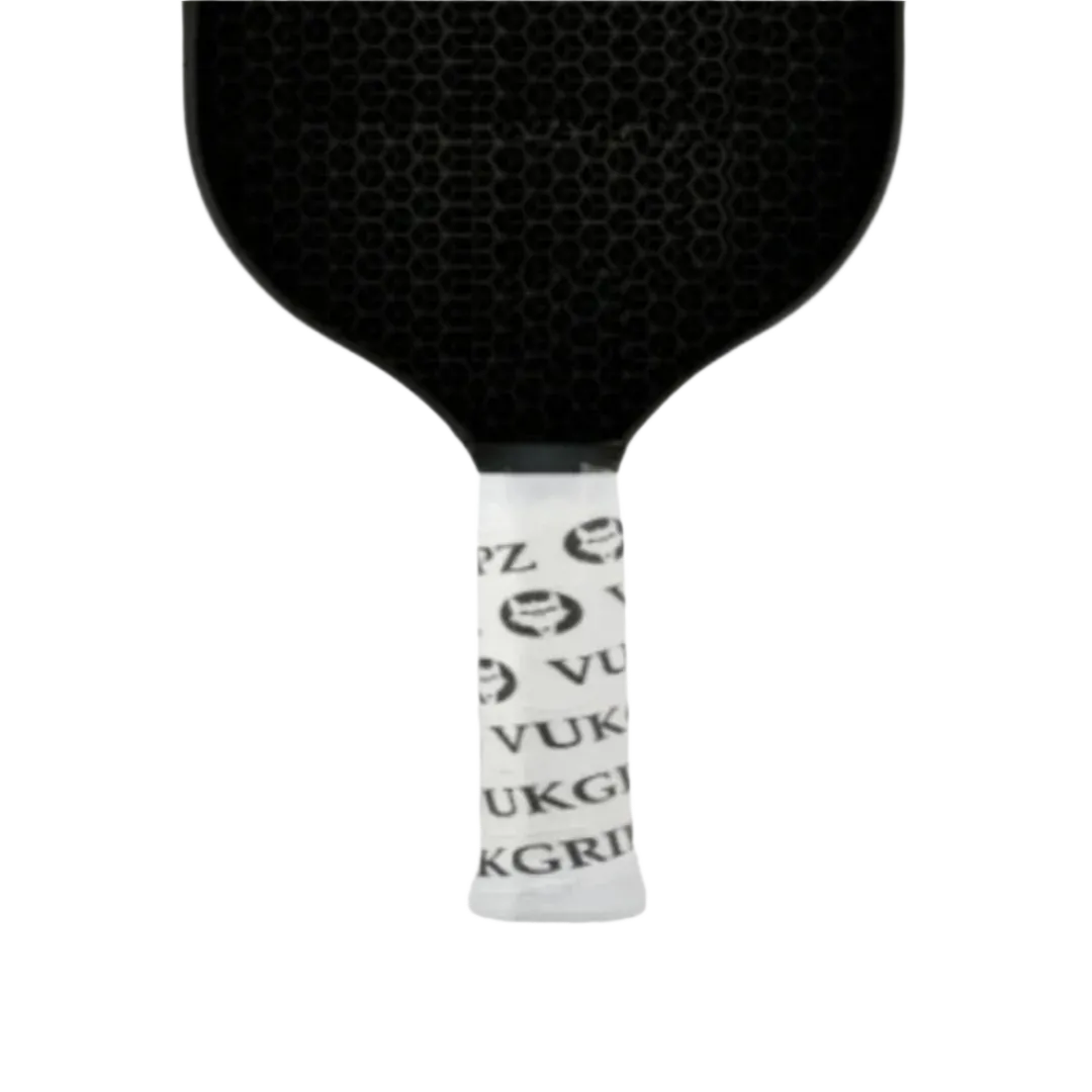 VukGripz Legacy pickleball griptape sort/hvid