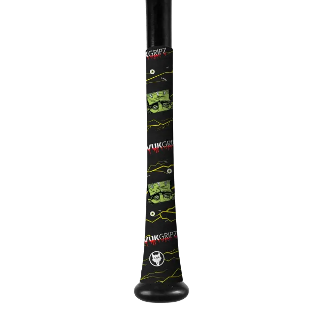 Vukgripz Monster bat grip tape sort Frankenstein