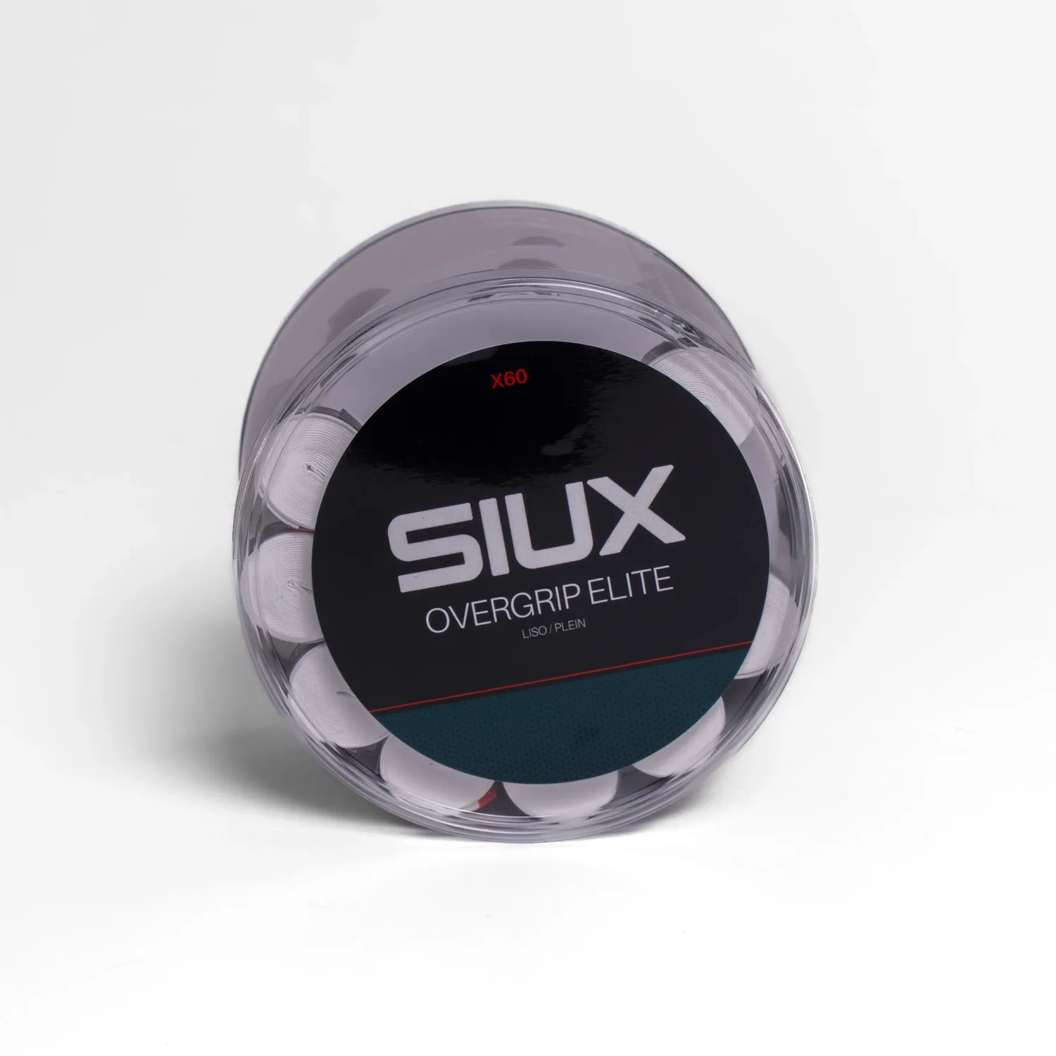Siux Elite overgrip hvid-sort 60-pak absorberende