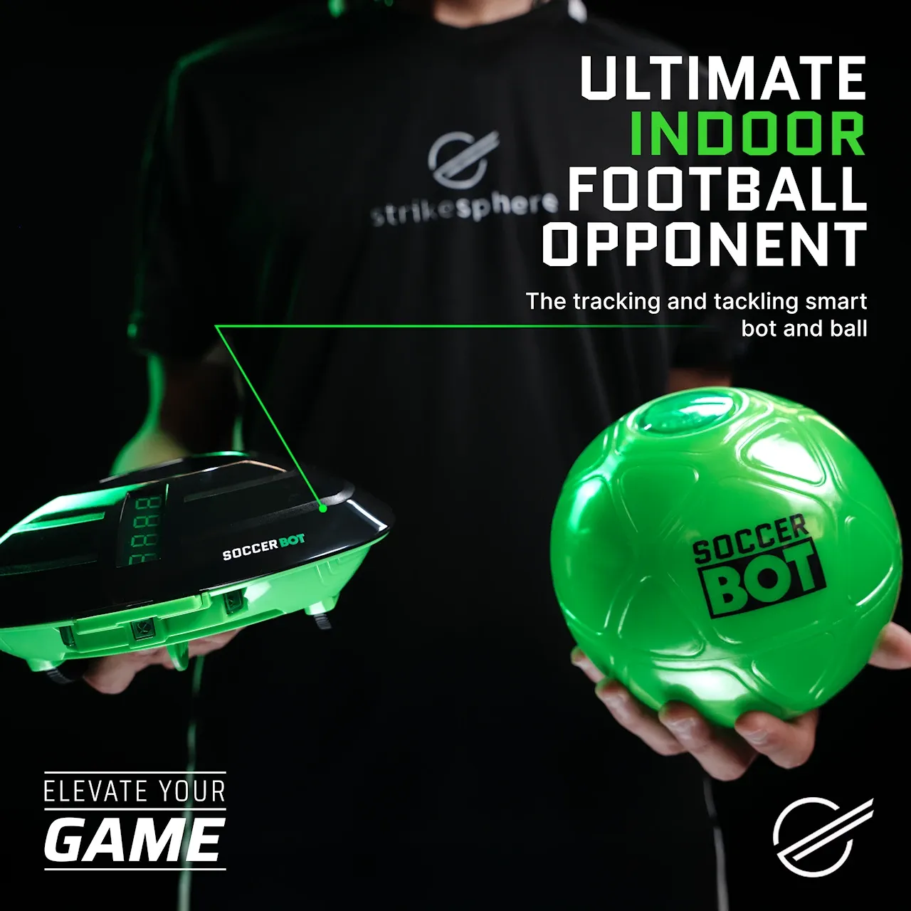 Strikesphere Soccer Bot fodboldrobot indendørs