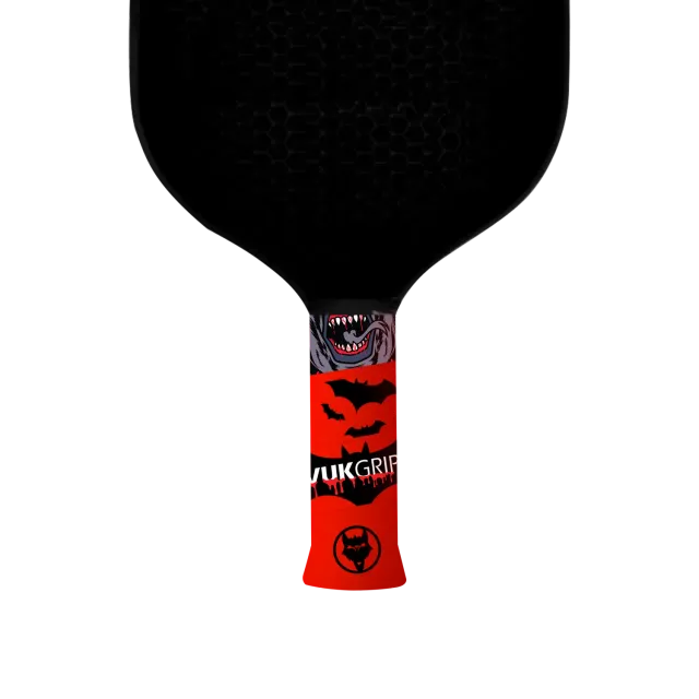 Vukgripz Vampire Pickleball Grip griptape rød Halloween
