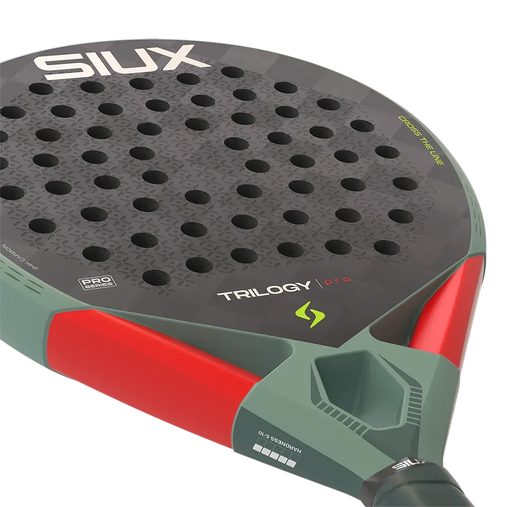 Siux Trilogy Pro 2026 padelbat ash green