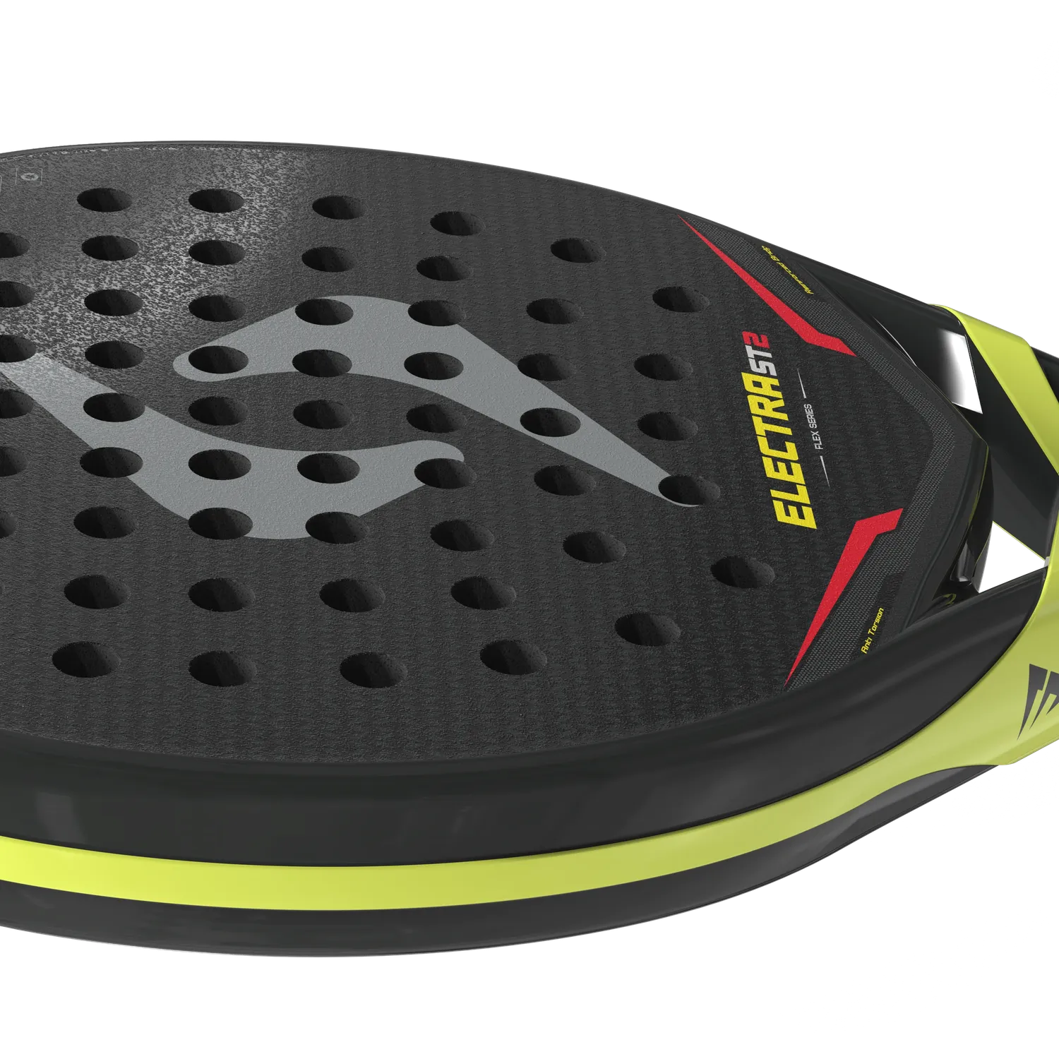 Siux Electra ST2 Flex 2026 padelbat gul kraftfuld
