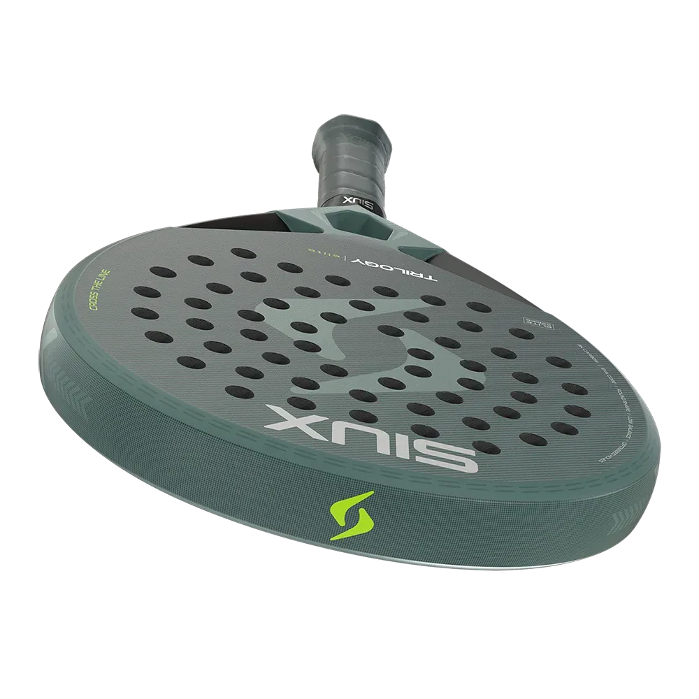 Siux Trilogy Elite 2026 padelbat grøn tolerant