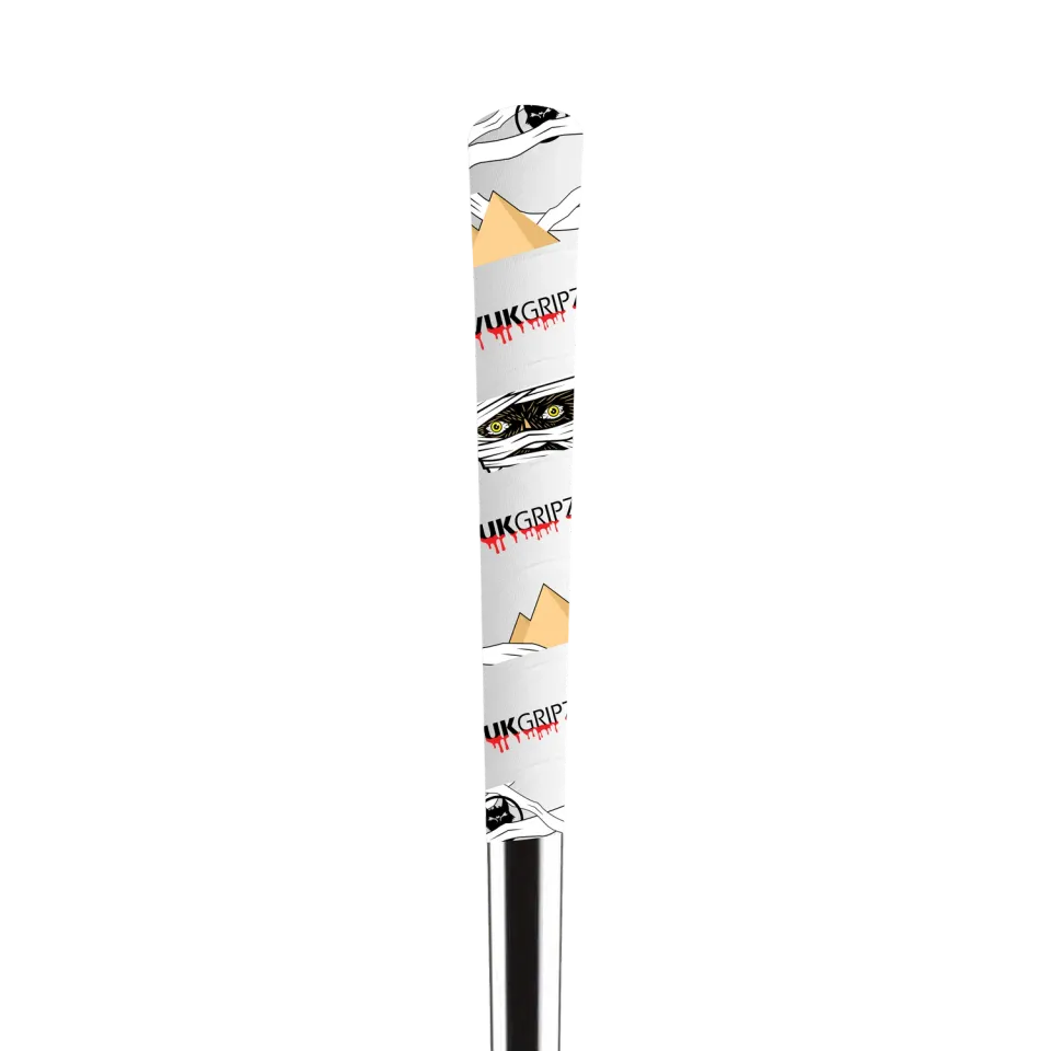 Vukgripz Mummy golf grip gul genbrugelig