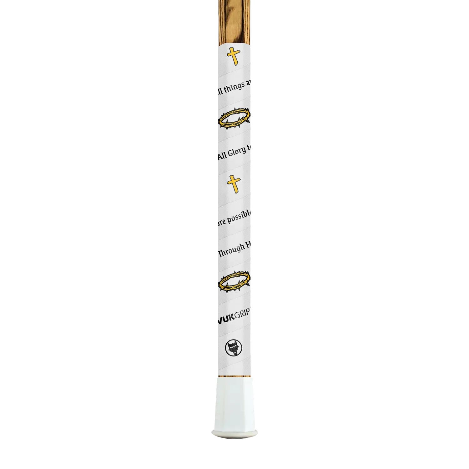 Vukgripz Faith lacrosse grebtape crosses skridsikker