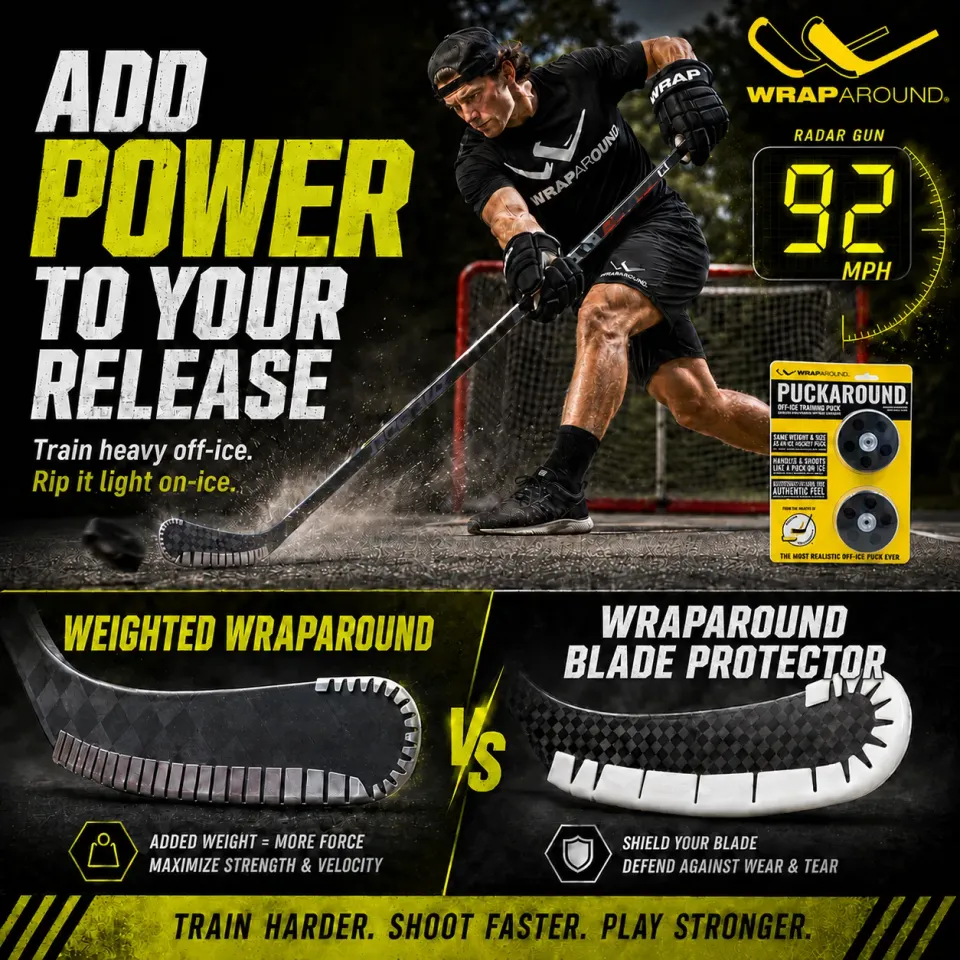 Hockey Wrap Around Heavy Hands Sniper Pack træningssæt hvid