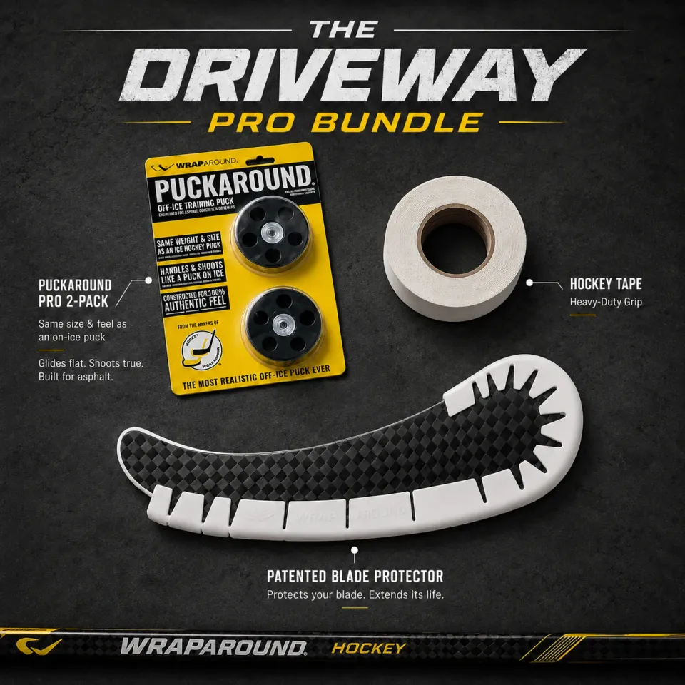 Hockey Wrap Around Driveway Pro træningssæt hvid