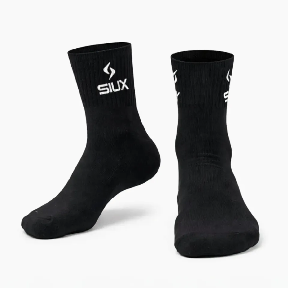 Siux Basic 26 strømper sort 3-pak mellemlange