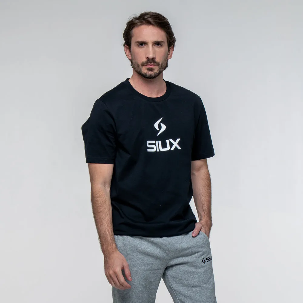 Siux Basic 26 t-shirt sort åndbar unisex