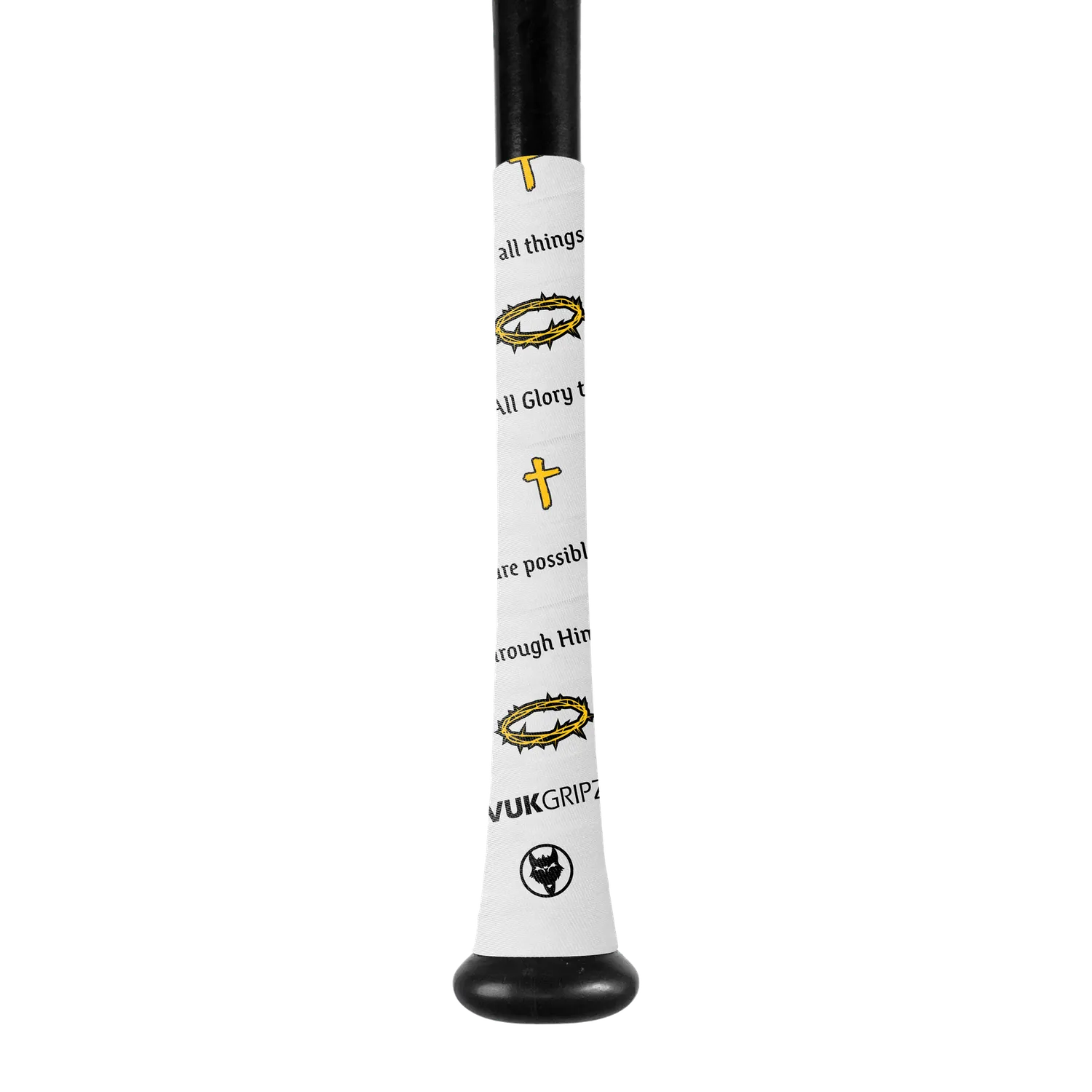 Vukgripz Faith bat grip crosses tro design