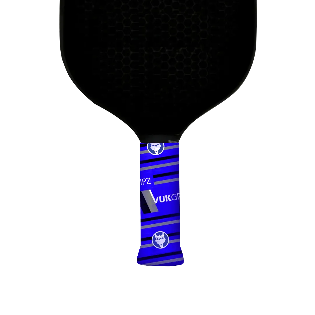 Vukgripz Mach 1 pickleball grip blå