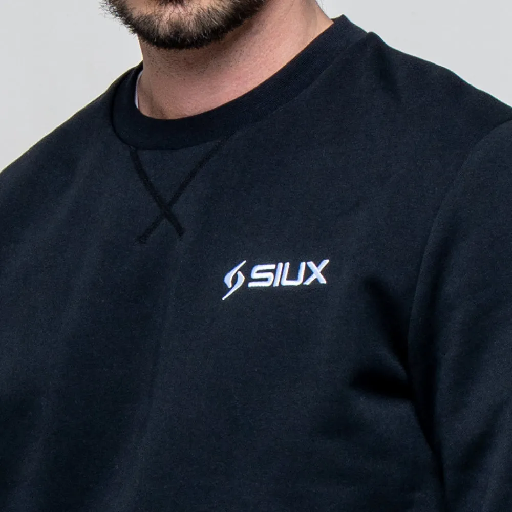 Siux Basic 26 sweatshirt sort varm opvarmning