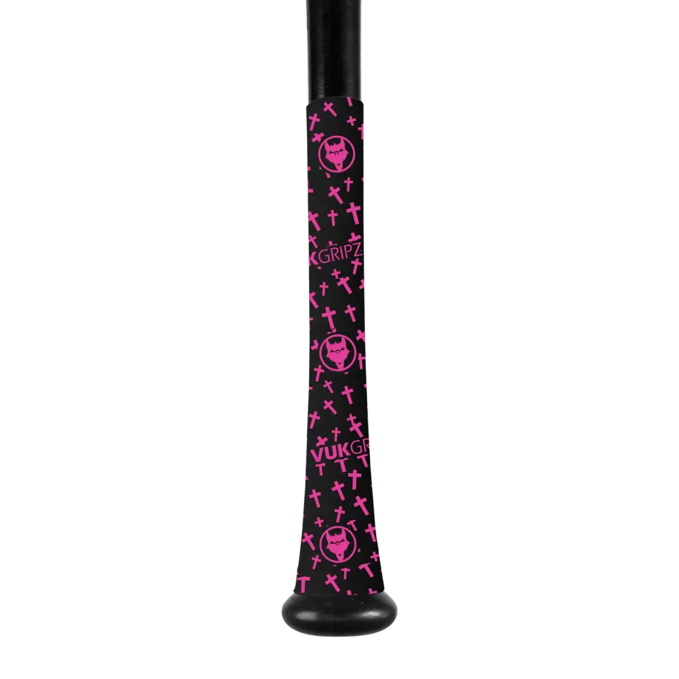Vukgripz CatchMacie batgreb sort pink kryds