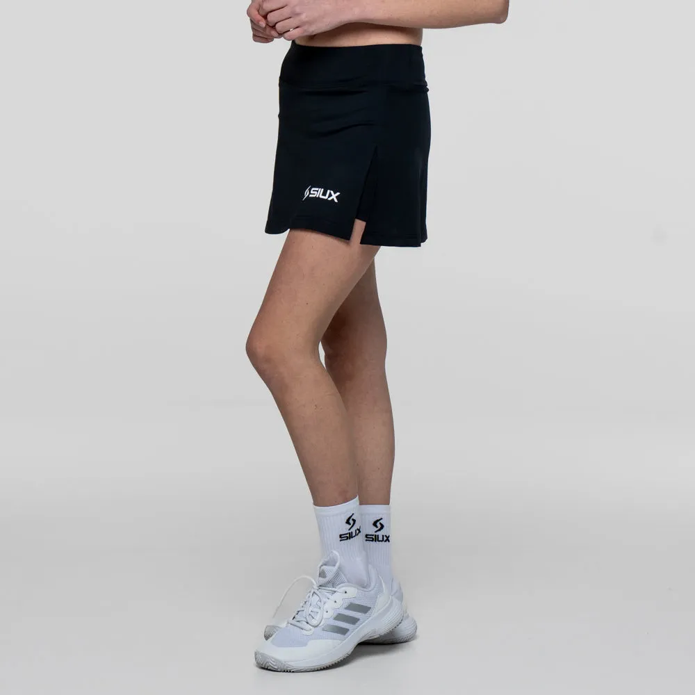 Siux Club 26 nederdel sort dame med indershorts