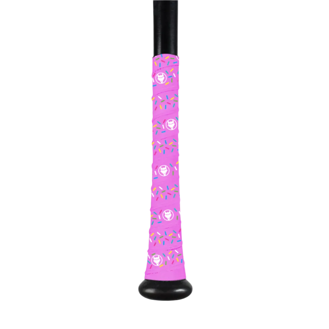 Vukgripz Donut bat grip tape pink donut vibrationsdæmpende