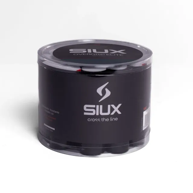 Siux Elite overgrip hvid-sort 60-pak absorberende