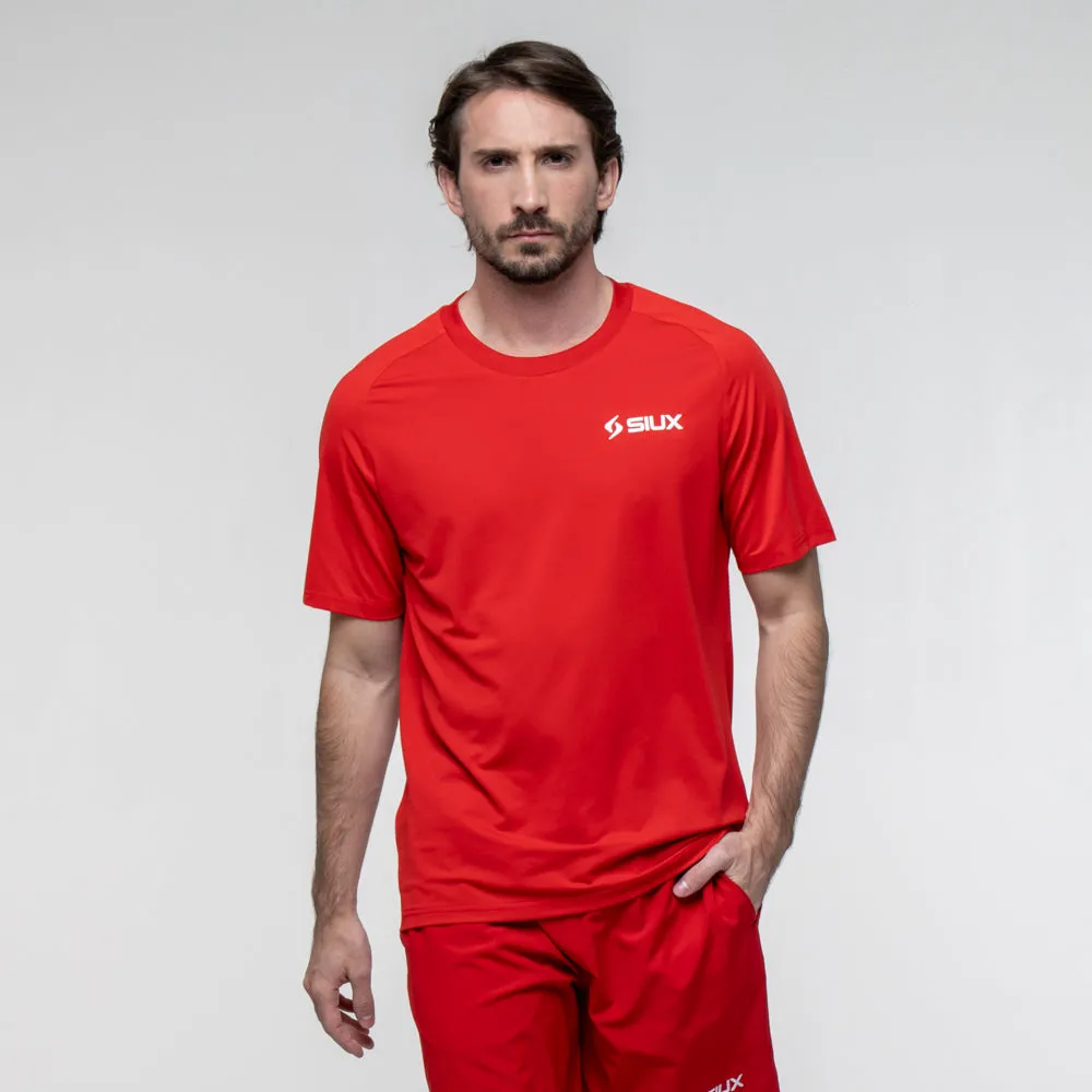 Siux Match 26 t-shirt herre rød åndbar