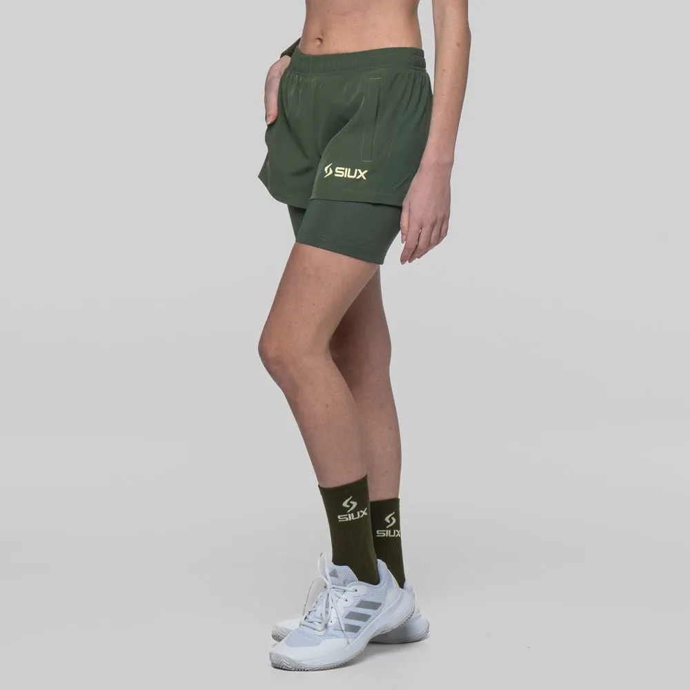 Siux Gareh 26 shorts grøn - dame