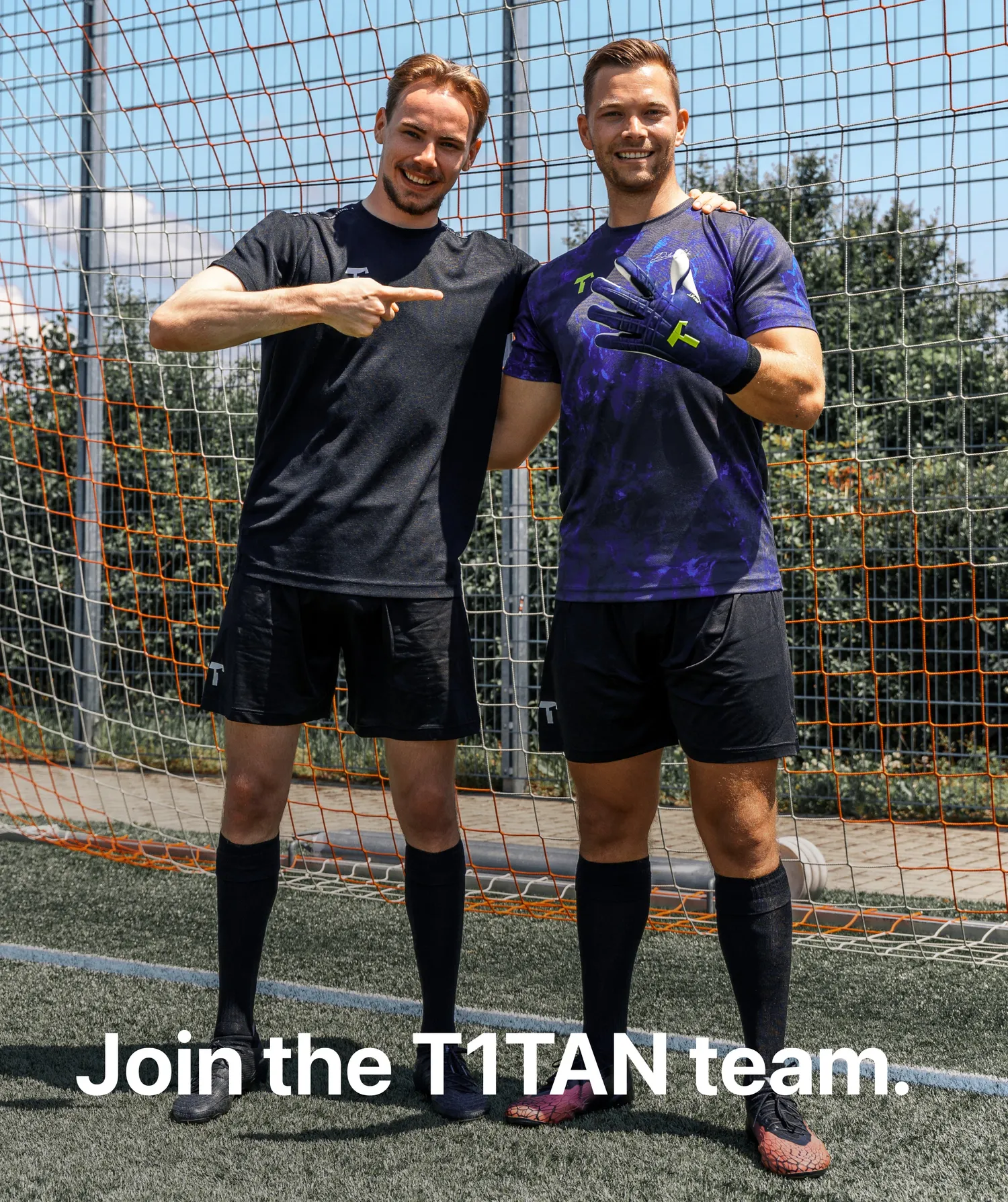 T1TAN Training x Thedutchgoalkeeper træningstrøje meshryg