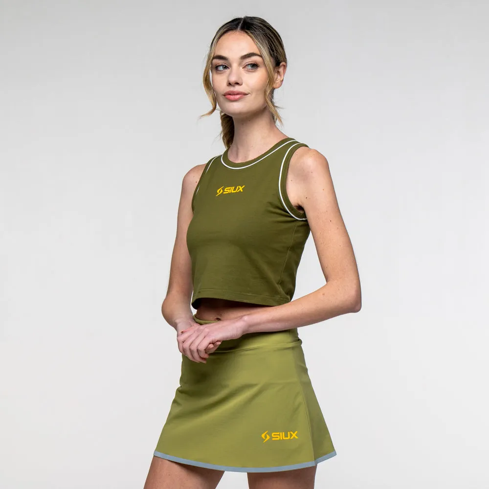 Siux Gea 26 t-shirt dame brun åndbar