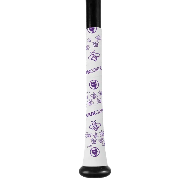 Vukgripz Bumble Bee bat grip tape gul sort friktion