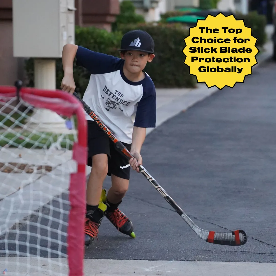 Hockey Wrap Around Wraparound bladbeskytter single hvid let