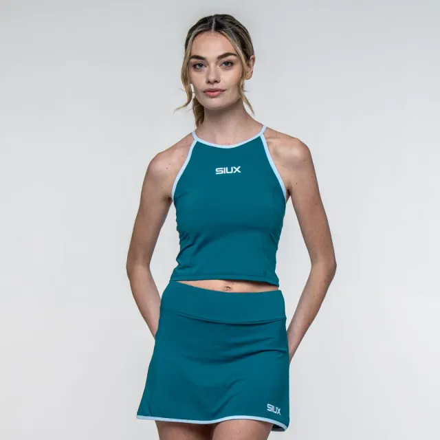 Siux Silk 26 t-shirt dame grøn til padel