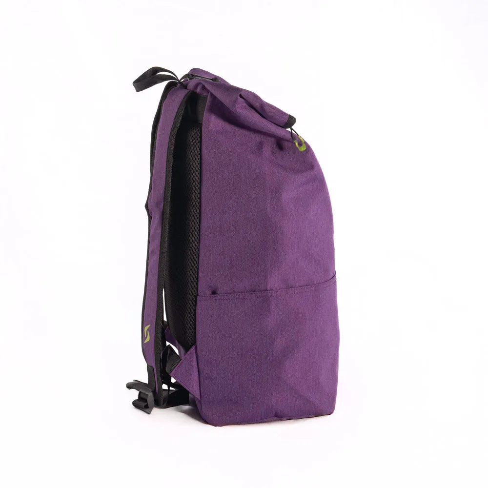 Siux Street padelrygsæk violet roll-top