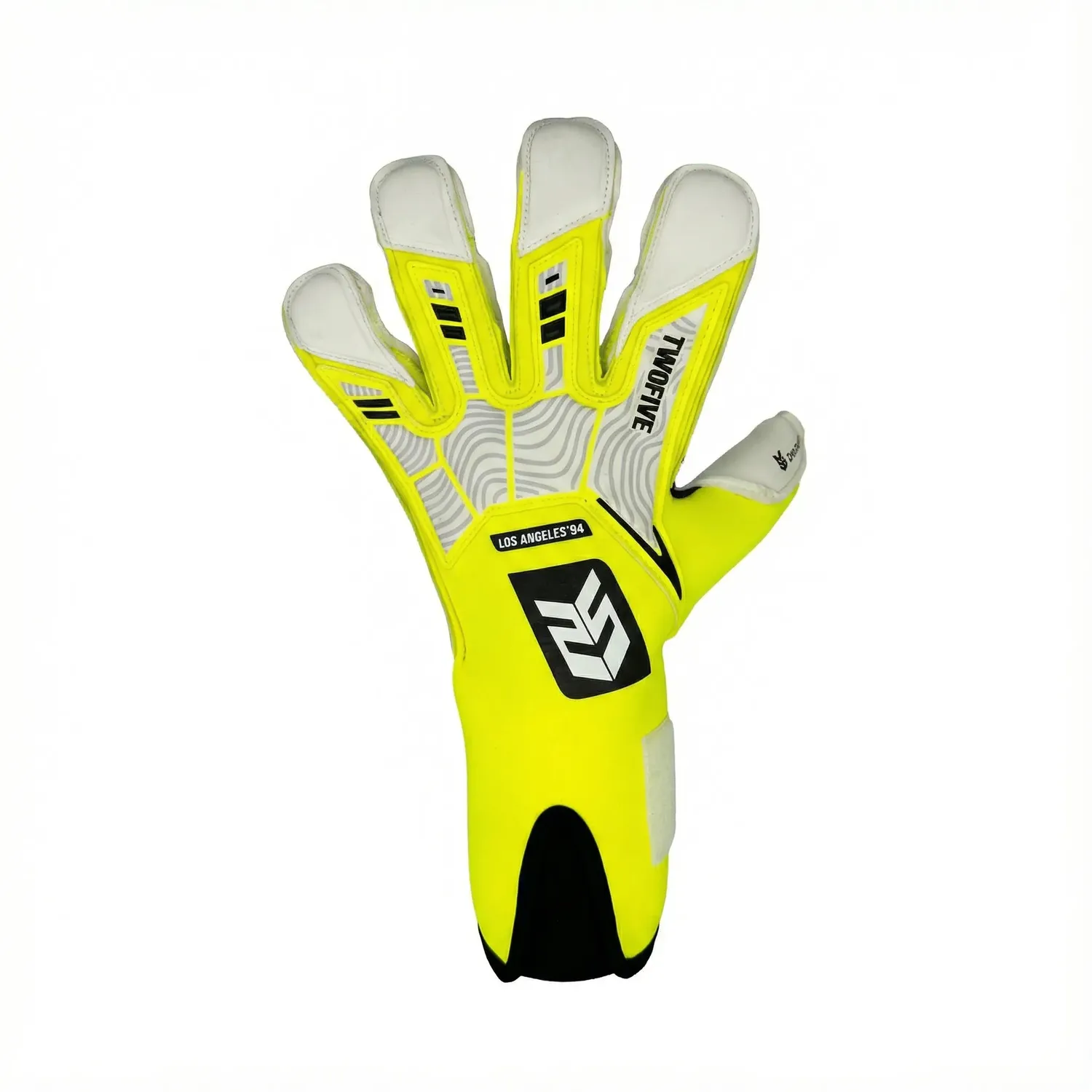 TwoFive Los Angeles Advance Yellow målmandshandsker hivis