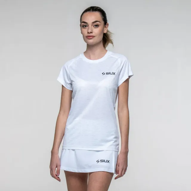 Siux Club 26 t-shirt dame hvid åndbar