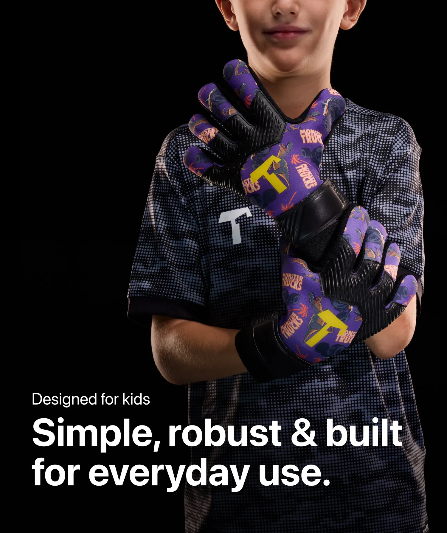 T1TAN Arox 1.0 MyGlove Junior målmandshandsker custom