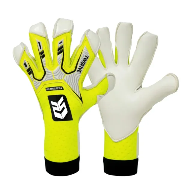 TwoFive Los Angeles Pro Yellow målmandshandsker hivis