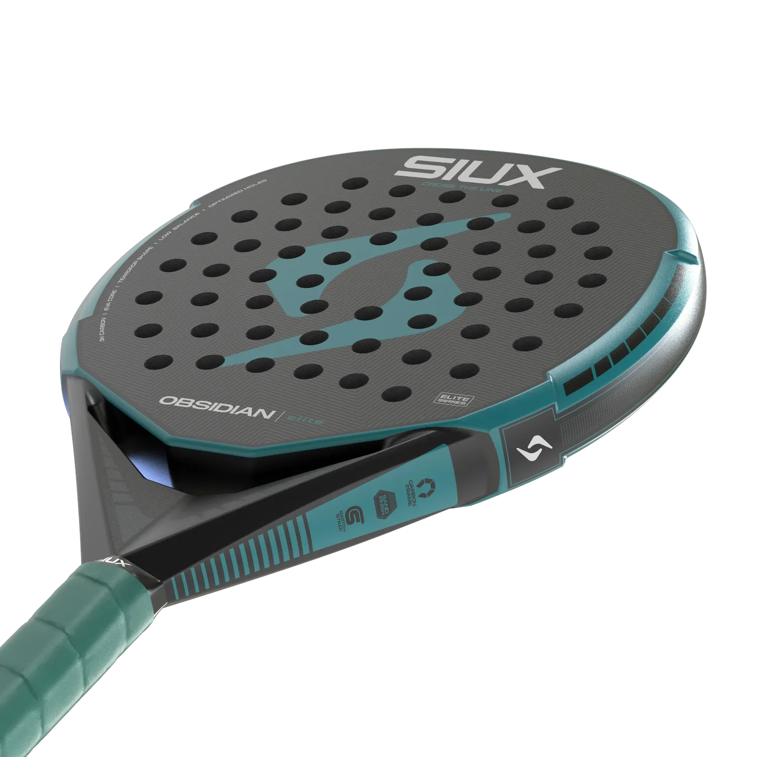 Siux Obsidian Elite 2027 padelbat grøn kontrol