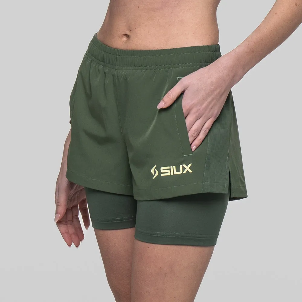 Siux Gareh 26 shorts grøn - dame