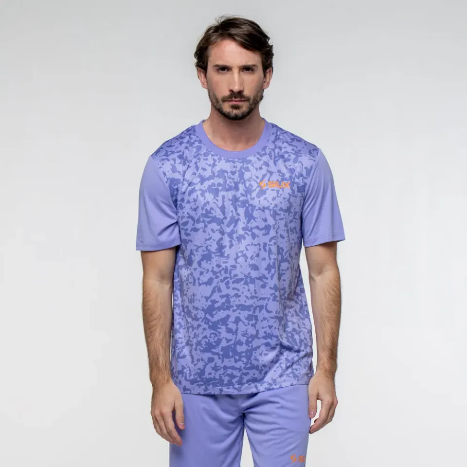 Siux Cyber 26 t-shirt herre lilla åndbar