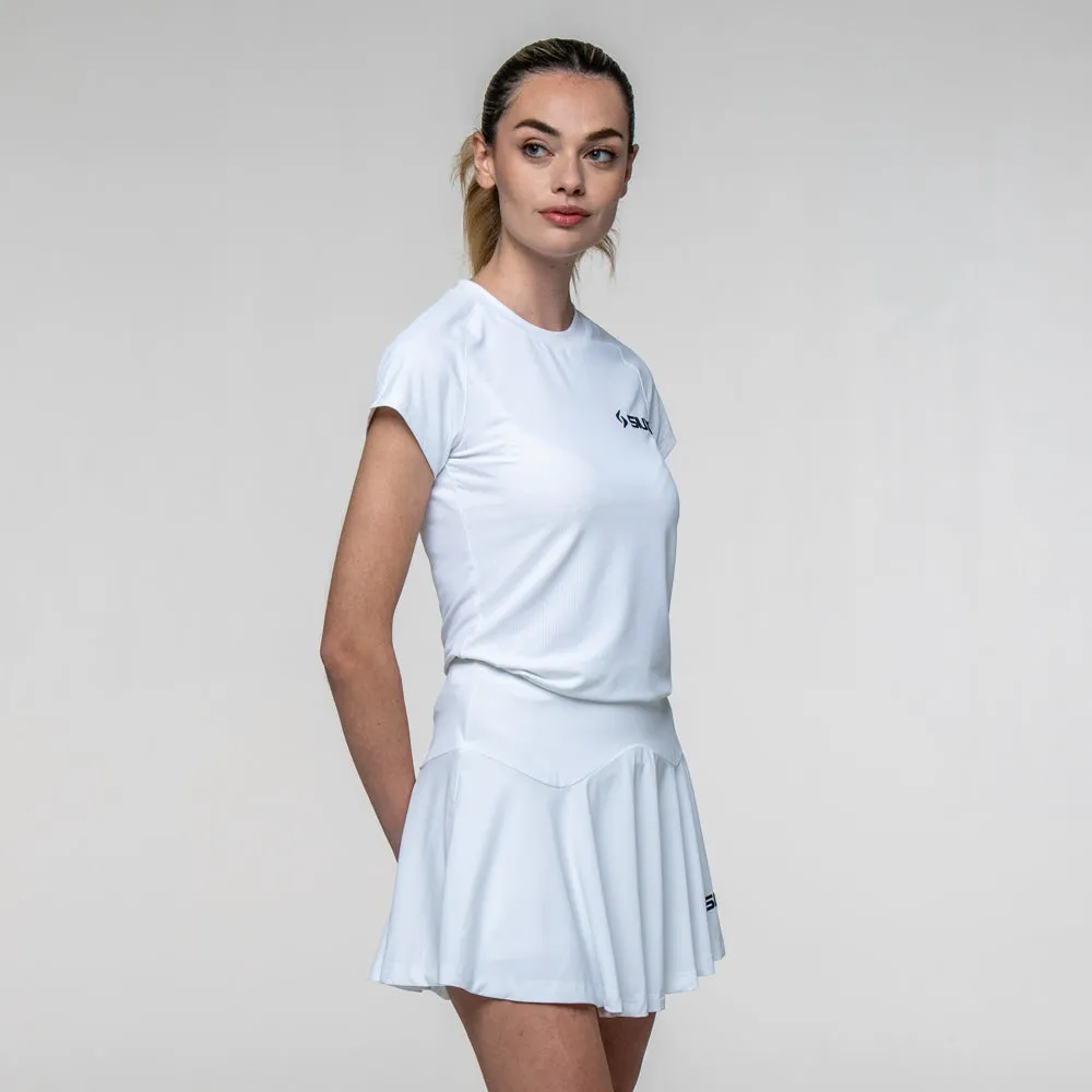 Siux Match 26 t-shirt dame hvid let