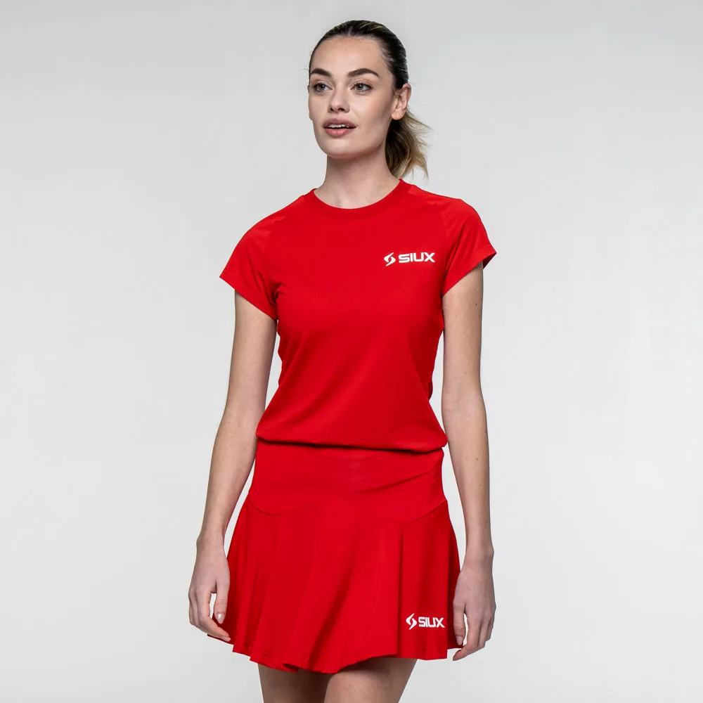 Siux Match 26 t-shirt dame rød til padel