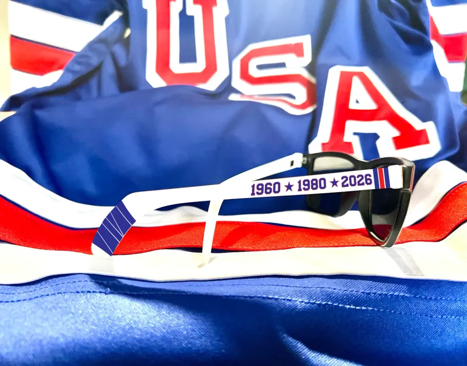 Hockey Wrap Around USA Gold Medal solbriller polariseret