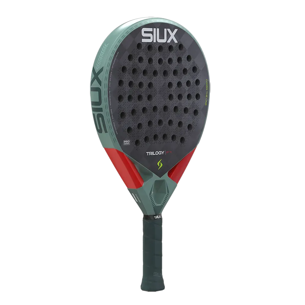 Siux Trilogy Pro 2026 padelbat ash green