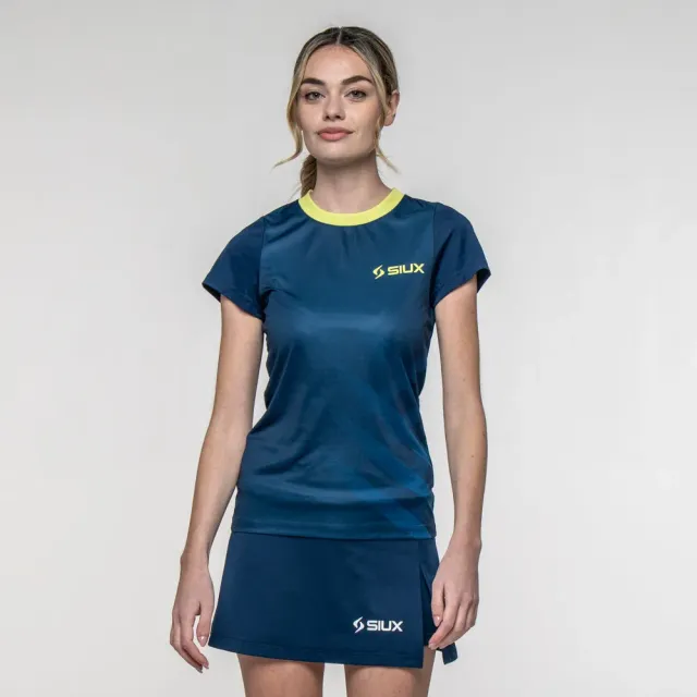 Siux Wave 26 T-shirt dame navy teknisk