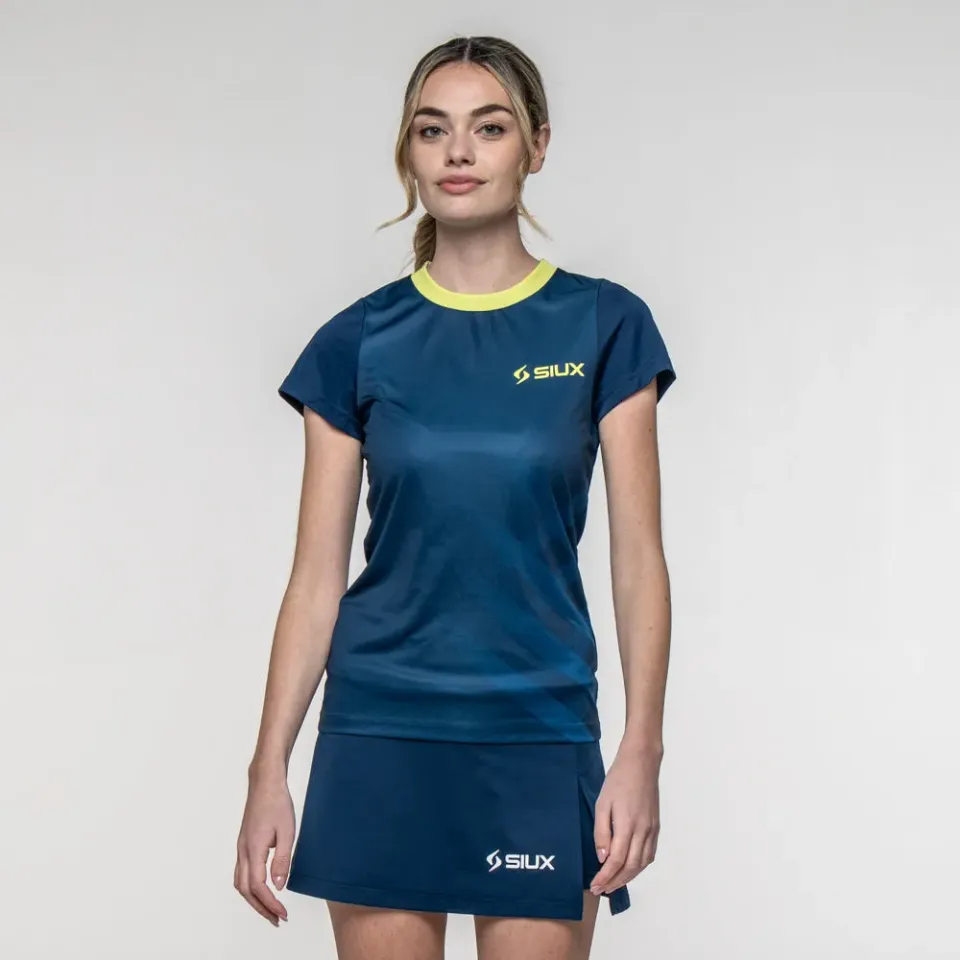Siux Wave 26 T-shirt dame navy teknisk