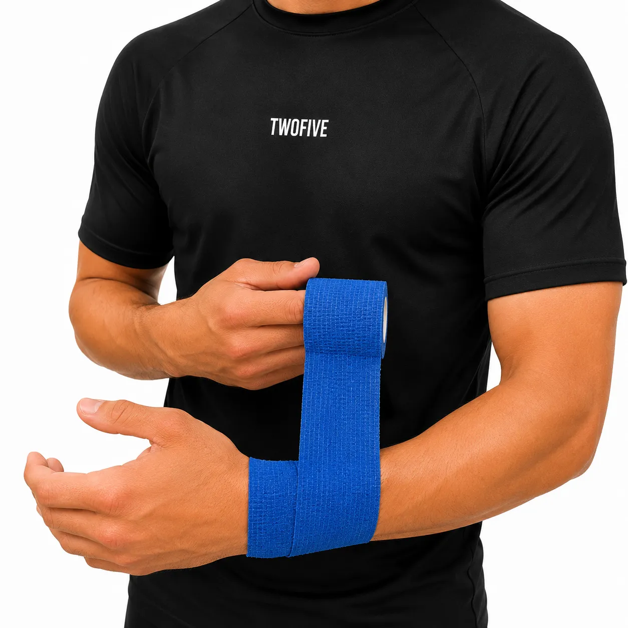 TwoFive Goalkeeper Tape håndledstape hvid