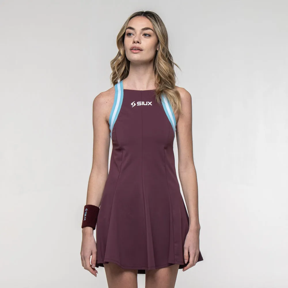 Siux Apex padelkjole bordeaux dame
