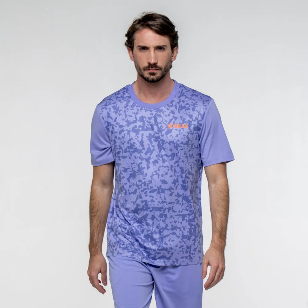 Siux Cyber 26 t-shirt herre lilla åndbar