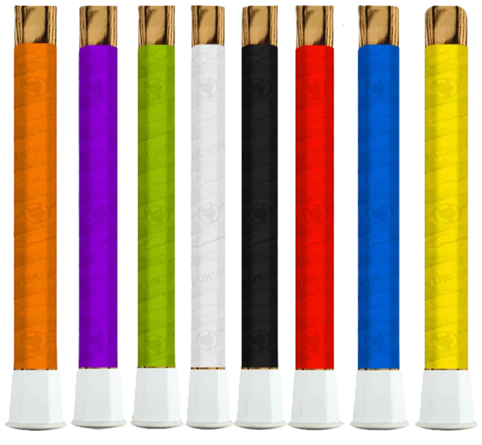 Vukgripz Shadow lacrosse grip sort slidstærk