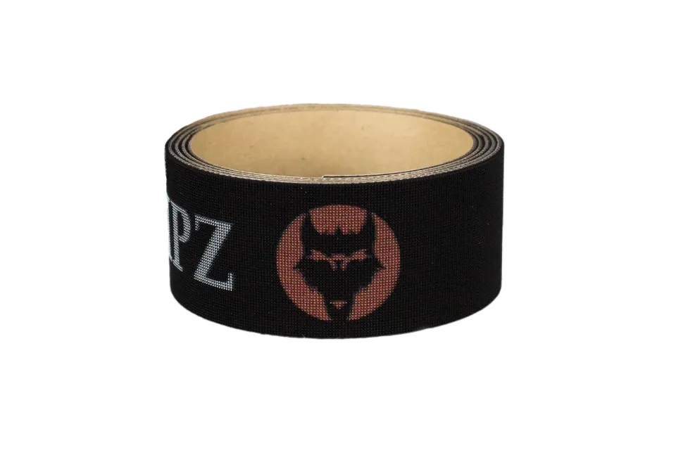 Vukgripz Black lacrosse tape sort med rød hvid
