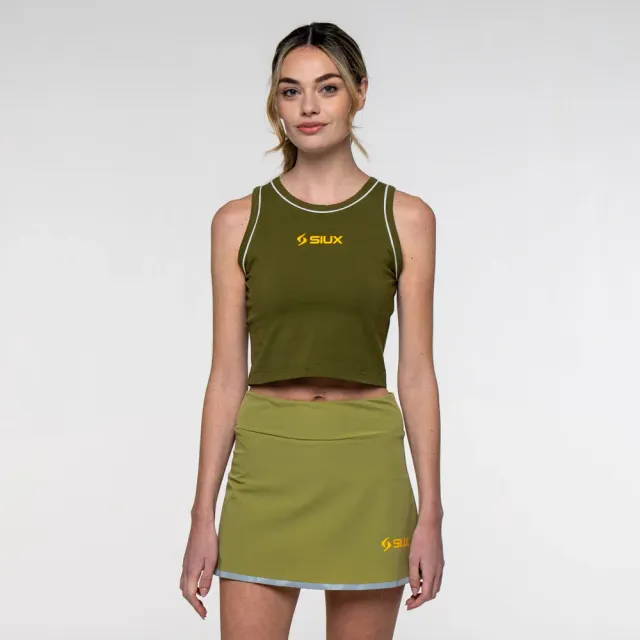 Siux Gea 26 t-shirt dame brun åndbar
