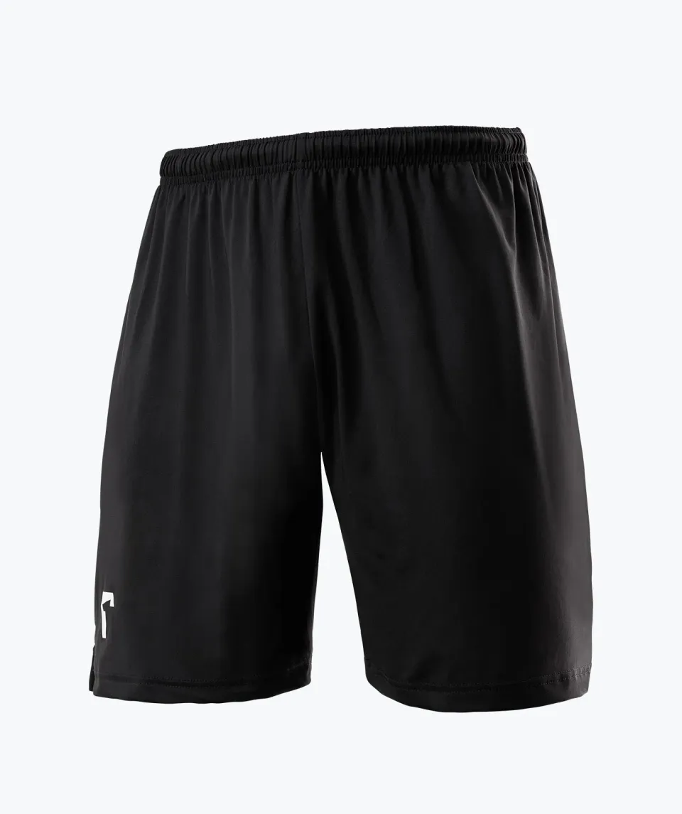 T1TAN shorts fodboldshorts sort body fit let jersey