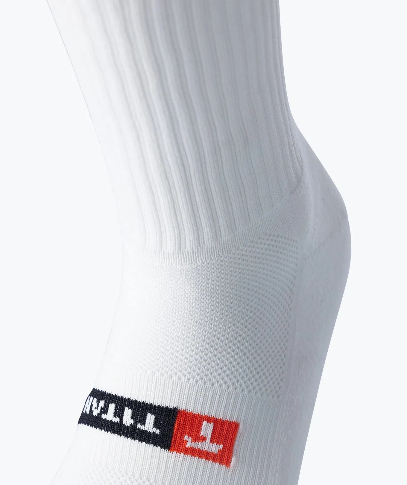 T1TAN Sport Socks sportsstrømper hvide kompression